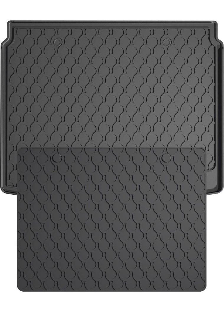 Гумові килимки в багажник для Cupra Formentor (mkI) 2020→ (верхній рівень) (багажник із захистом) Gledring (361231280)