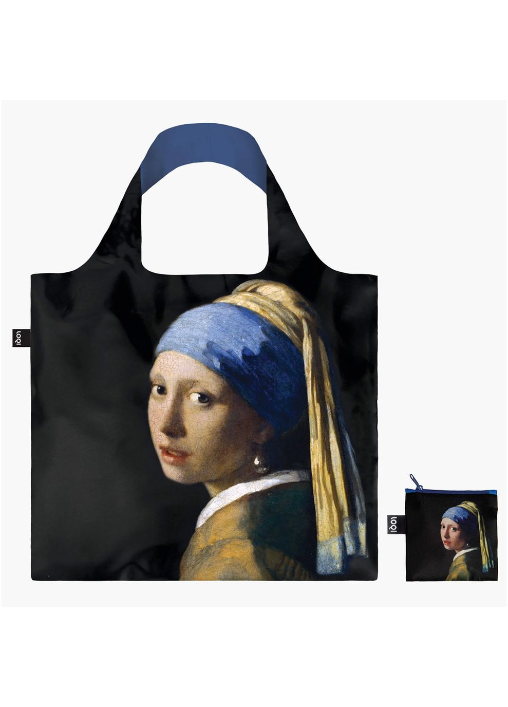 Сумка шоппер JOHANNES VERMEER Girl with a Pearl Earring Metallic Loqi (330827002)