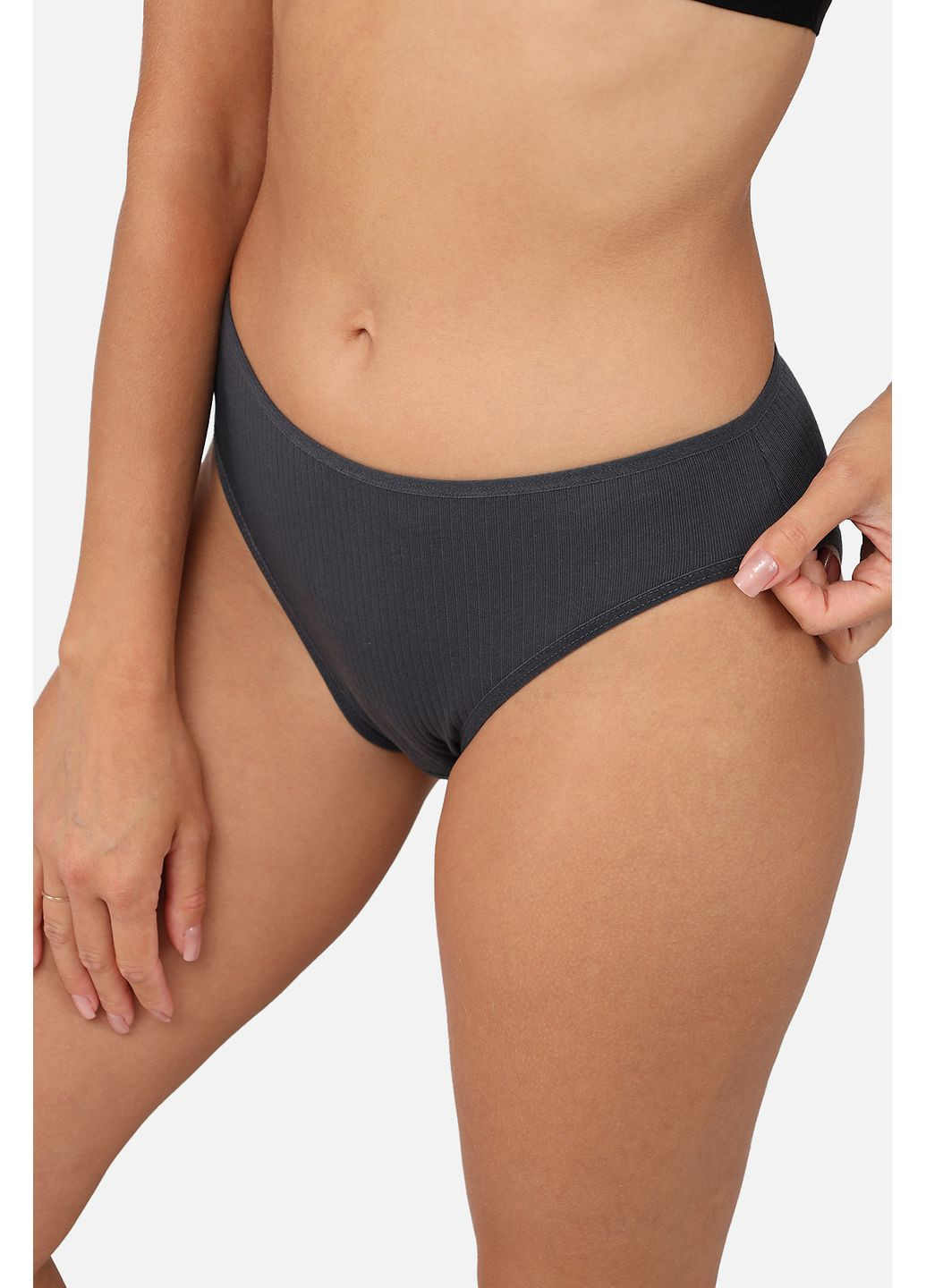 Труси сліпи жіночі колір графіт ЦБ-00282955 Nicoletta (356937528)