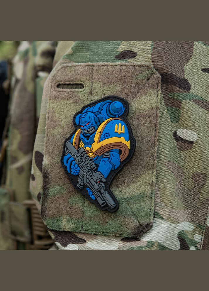 Нашивка Штурмовик Yellow/Blue M-TAC (315047419)