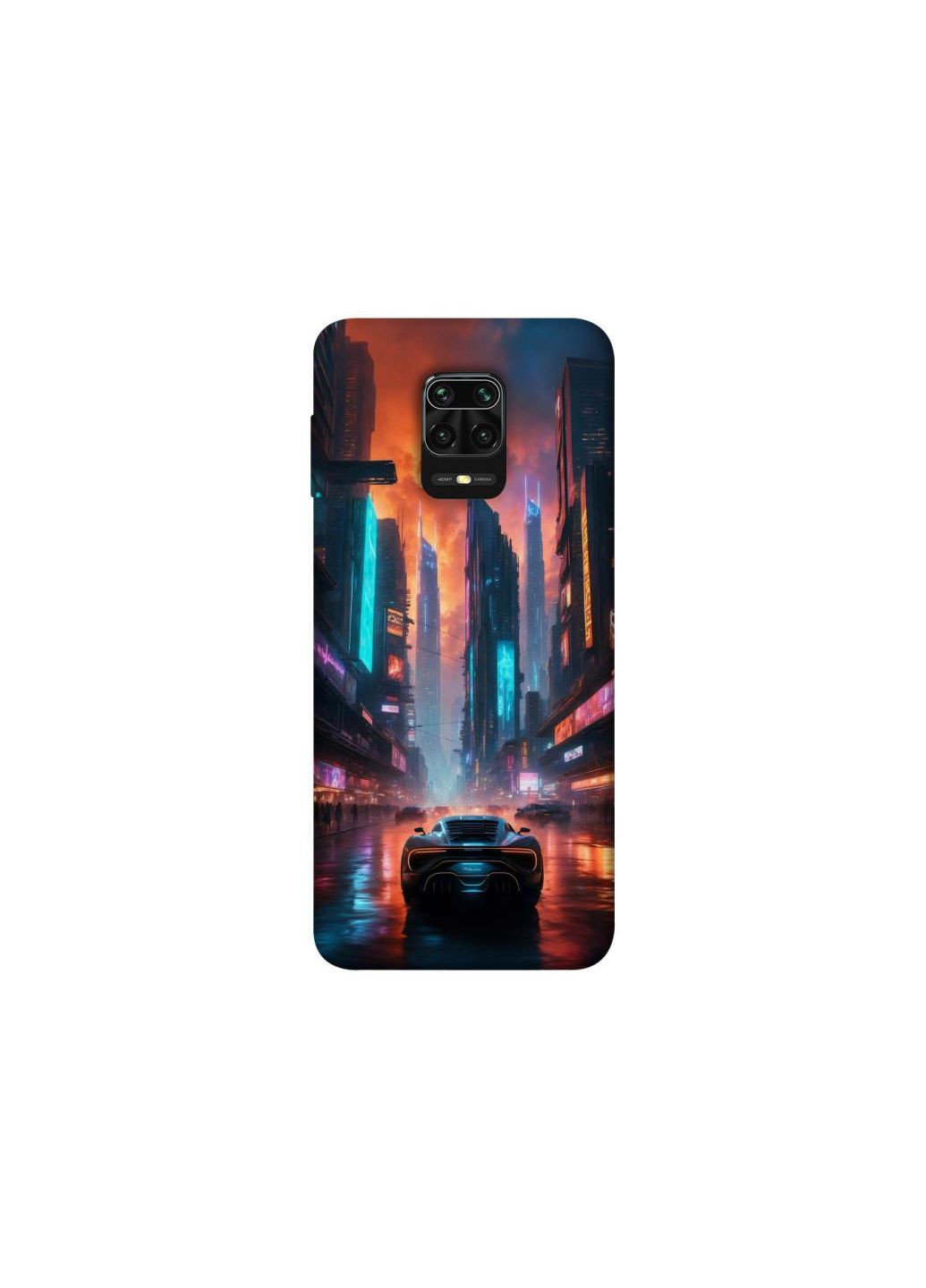 Чехол на Xiaomi Redmi Note 9s / Note 9 Pro / Note 9 Pro Max Cyber city Frontalka (347238721)