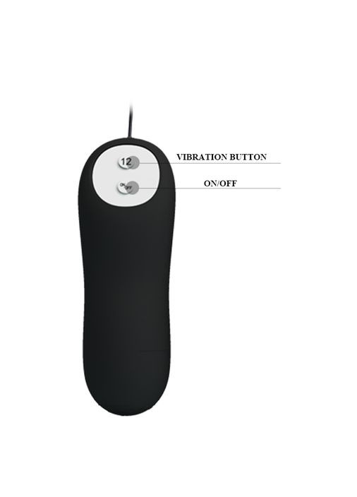 Анальний корок Vibrating Butt Plug BI0401 - CherryLove LyBaile (282850734)