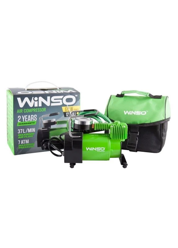 Компресор "Winso" 123000 - 12v - 170Вт - 37л - 7атм - 14А (8шт/уп) No Brand (354748080)