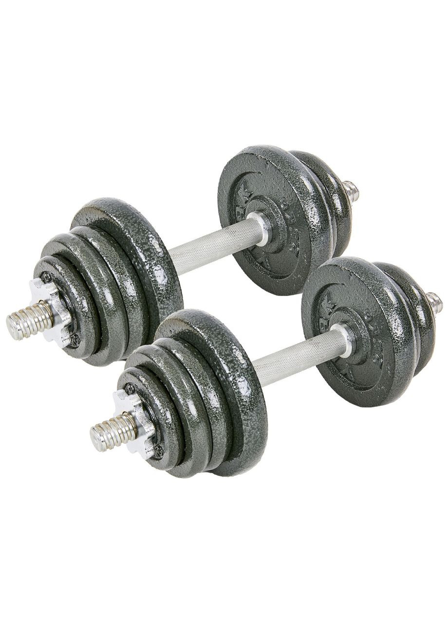Гантели 2 шт по 12,5 кг разборные стальные Sport Lux 25 кг/33 см/25 мм No Brand (331157848)