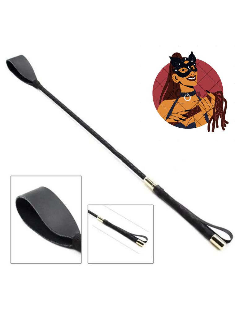 Кнут плеть стек королевский Queen of Pain BDSM бдсм плетка на подарок No Brand (303883948)