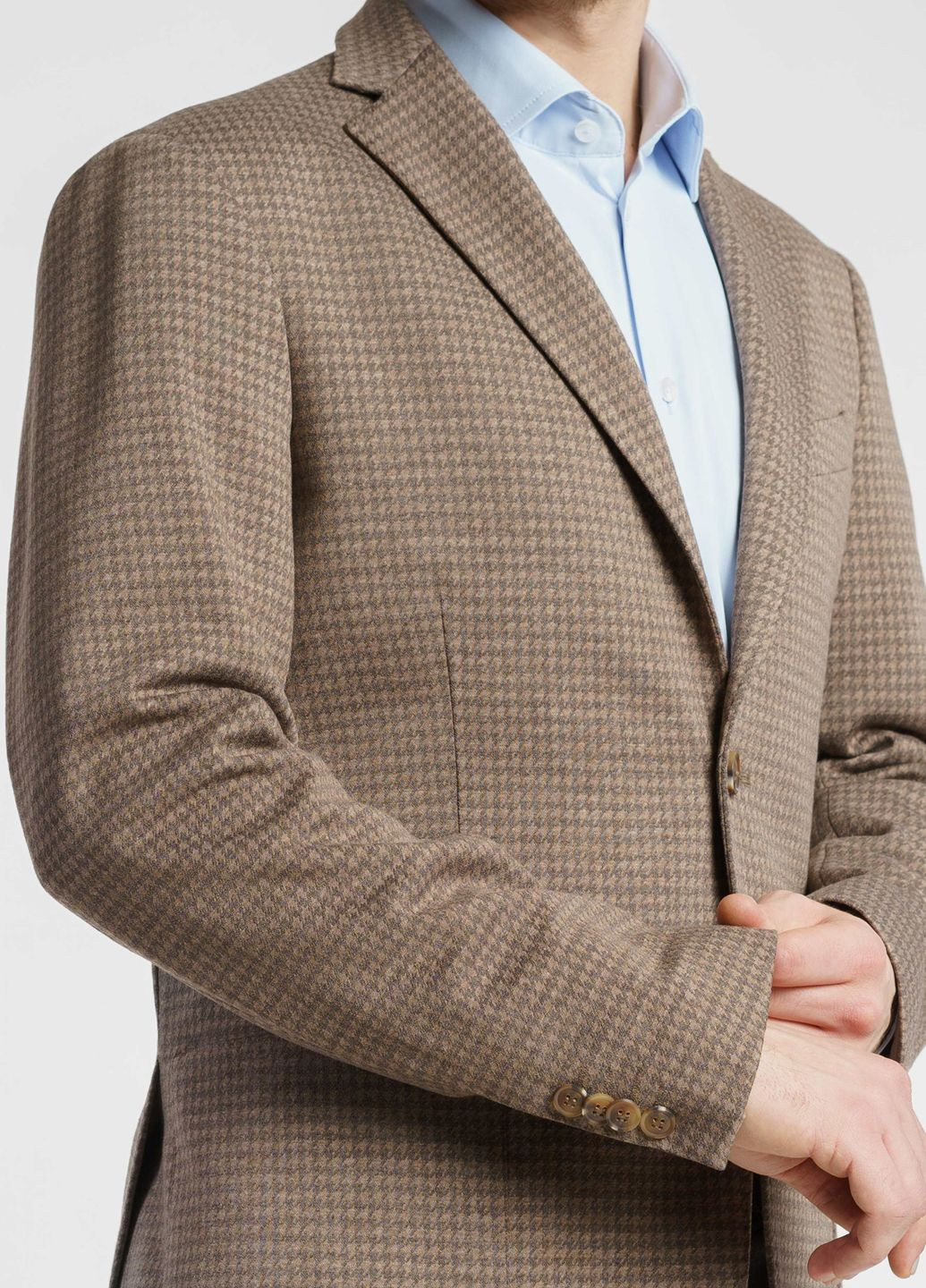 Піджак чоловічий бежевий Arber Jersey Jacket 2 (317444375)