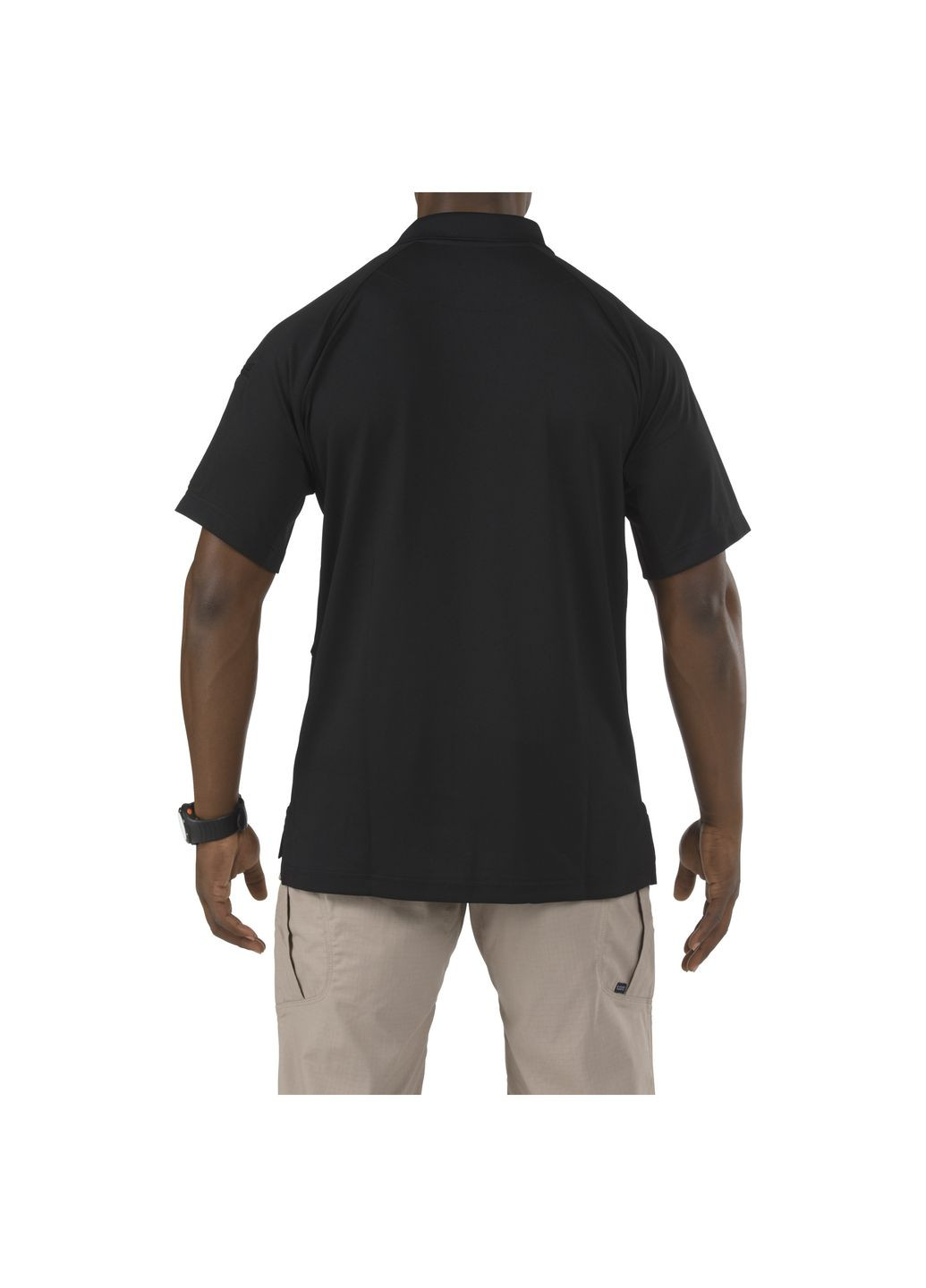 Футболка поло тактическая с коротким рукавом Performance Polo - Short Sleeve, Synthetic Knit Black 5.11 Tactical (315821915)