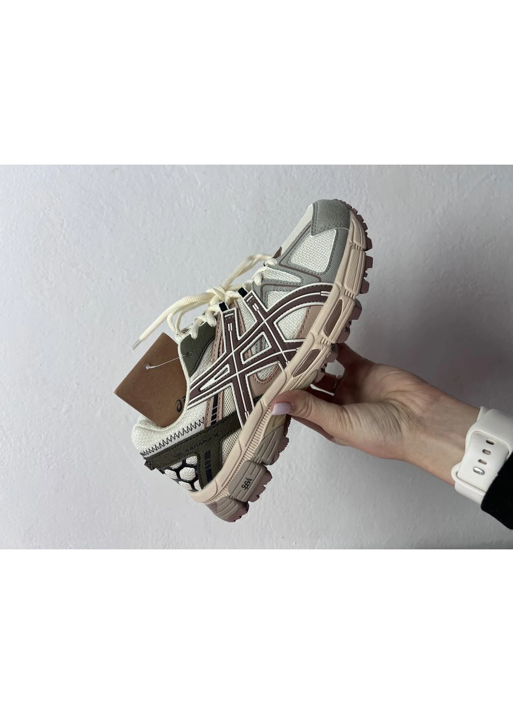 Комбіновані кросівки чоловічі asics gel-kahana 8 maraphon pastel асікс гель кахано 8 демісезон No Brand