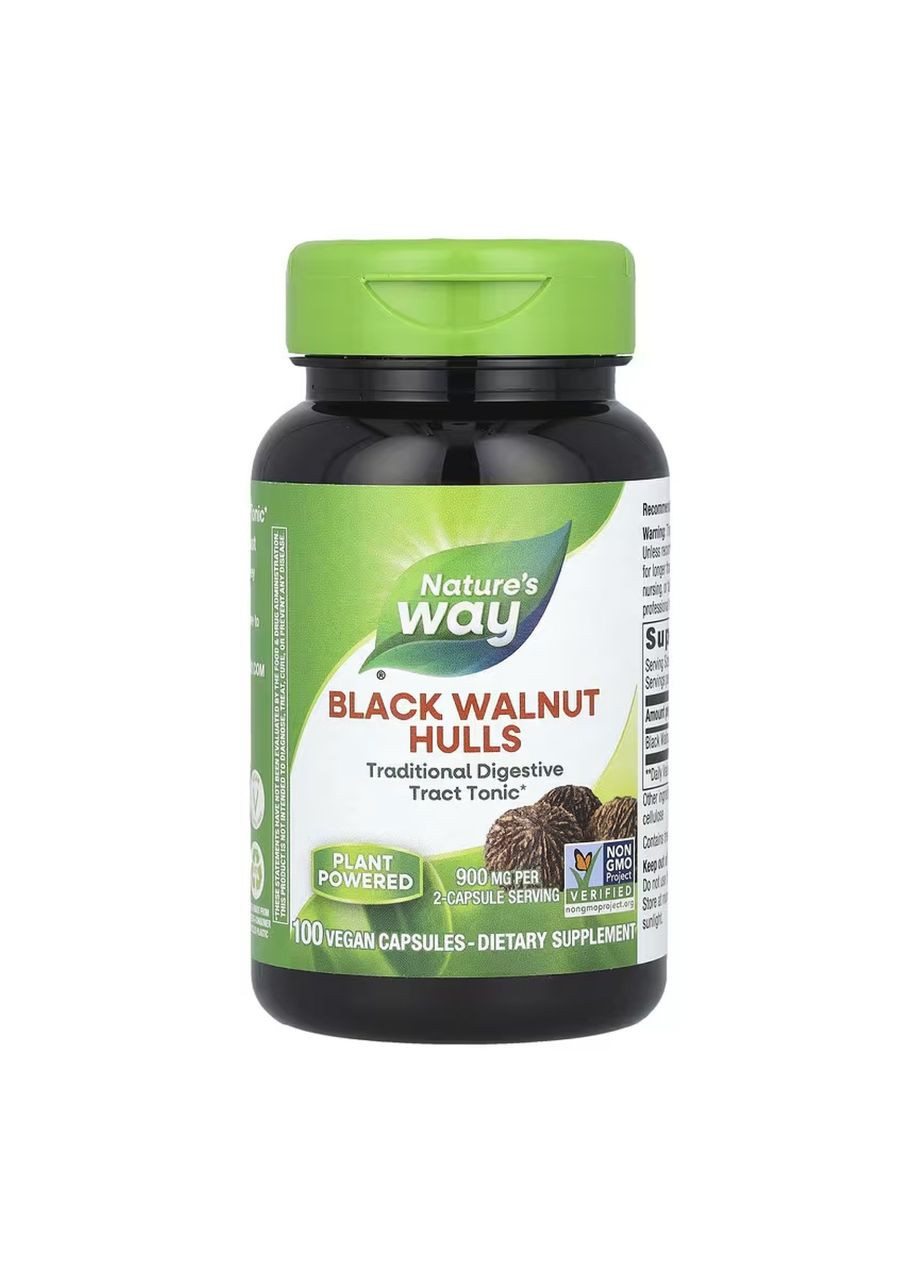 Black Walnut Hulls - 100 vcaps Nature's Way (369399845)