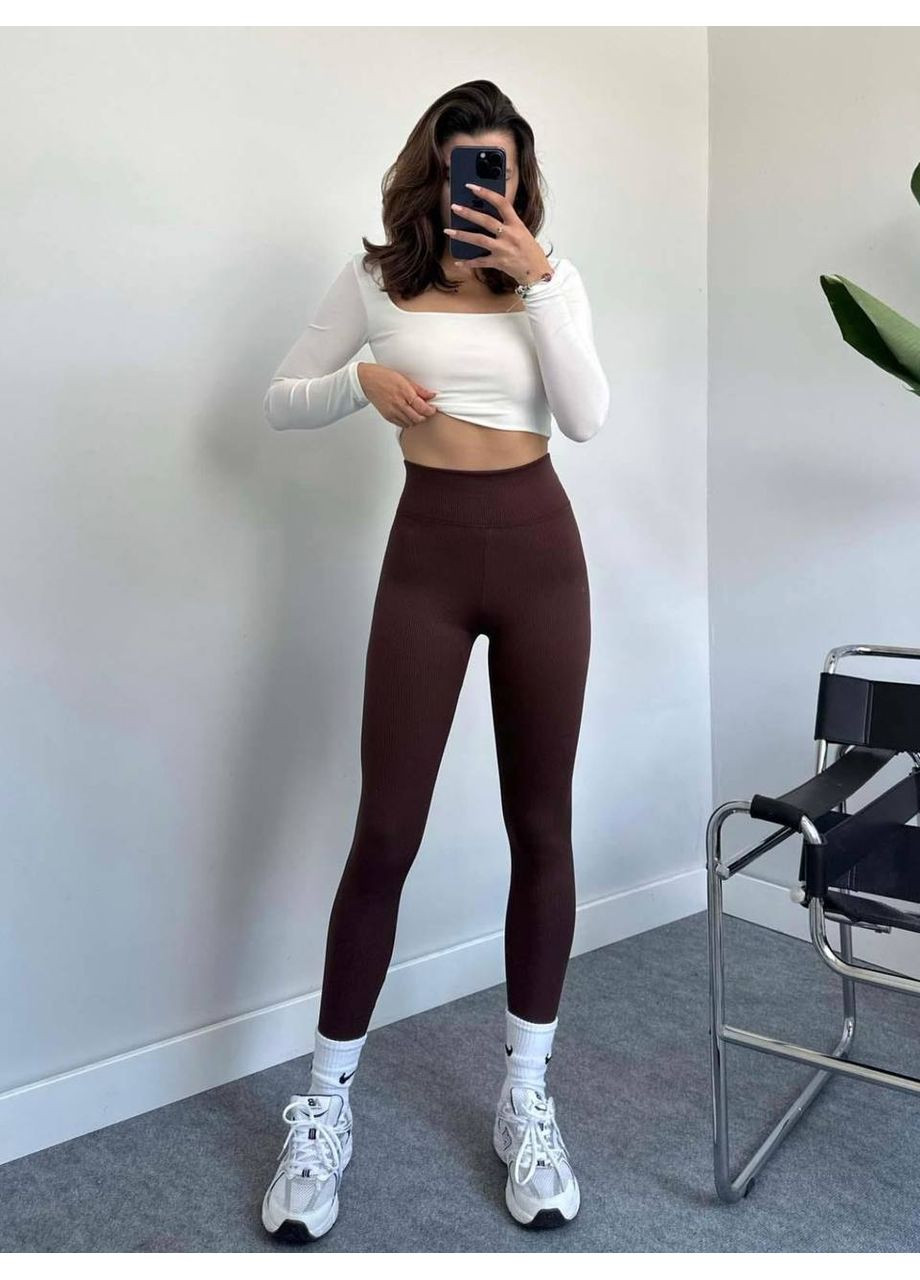 Утепленные лосины в рубчик осень-зима Nositi 865-13 (361269490)