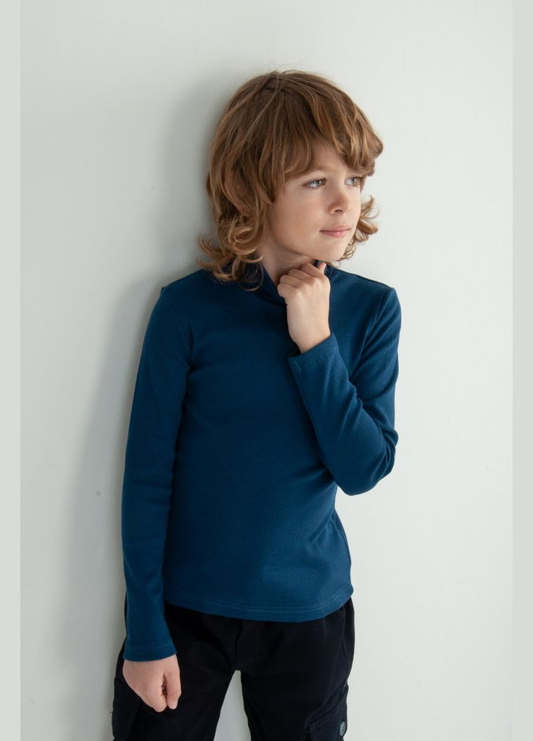 Водолазка для мальчиков 04-2945-17 122 см синий чернильный Авекстекс (331786451)