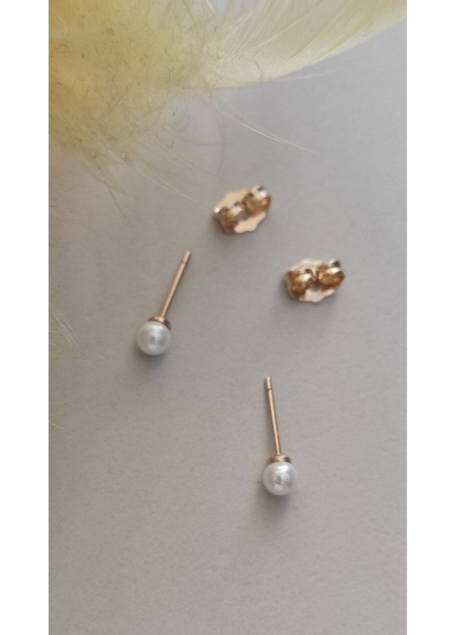 Сережки-цвяшки майоранка Xuping позолоти 18К Xuping Jewelry (370792367)