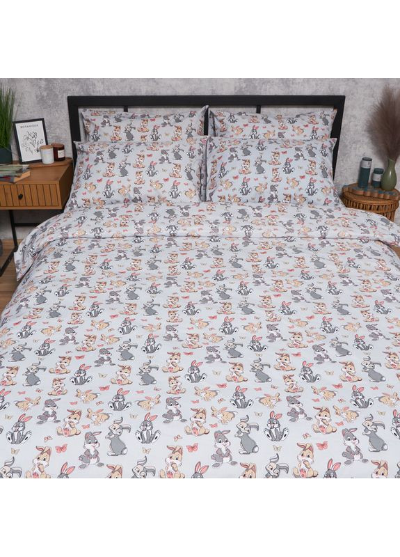 Комплект постельного белья Детский 110х140 наволочки 2х50х70 Бязь Gold Люкс (MS-830000227) Moon&Star Bunny Dreams (356683078)