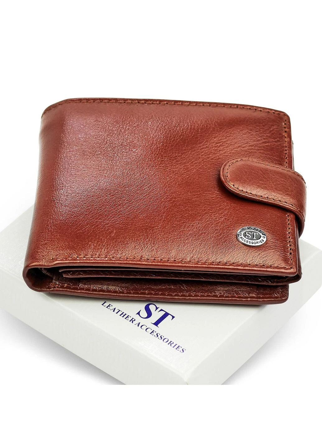 Классическое мужское портмоне из натуральной кожи ST Leather В102 ST Leather Accessories (298570506)