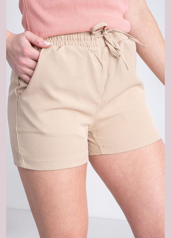 Шорты женские бежевого цвета Let's Shop (315622822)