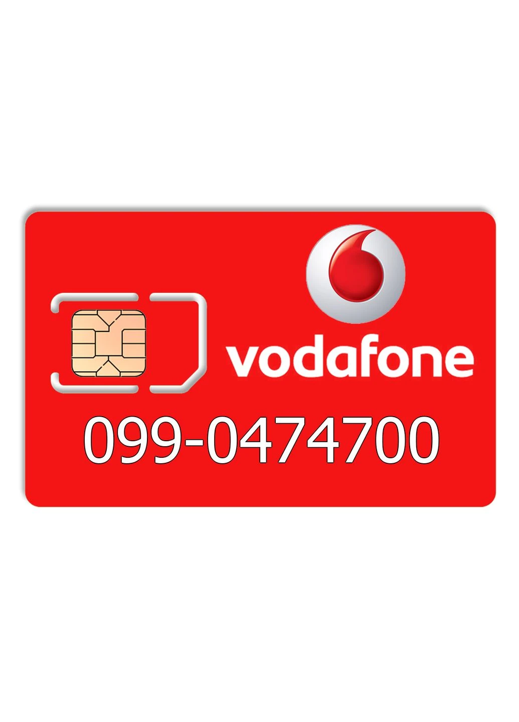 Красивий номер 099-0474700 Vodafone (296647749)
