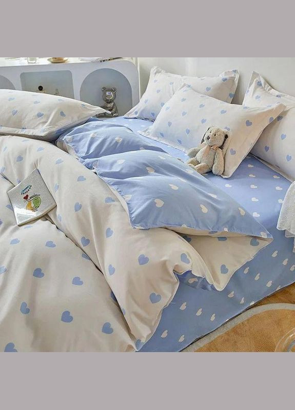 Постельное белье Нежная любовь Бязь Люкс Семейное MERISET (322741701)