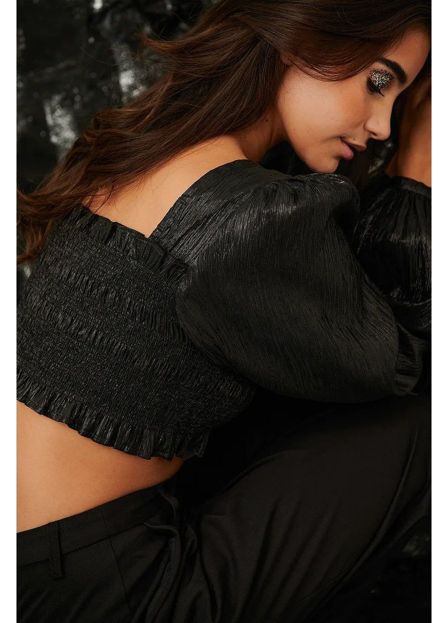 Топ демисезон,черный-серебристый!!!, NA-KD (368151549)