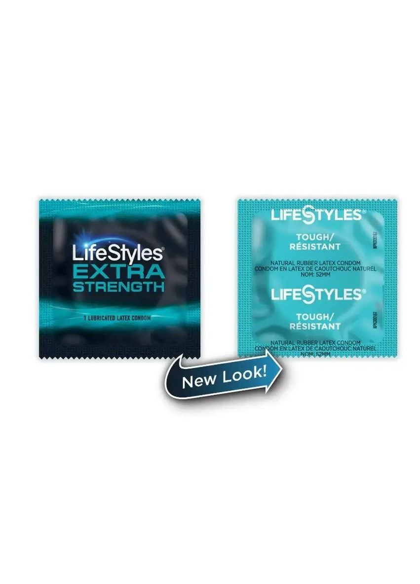 Презервативы Extra Strength повышенной прочности LifeStyles (316090323)