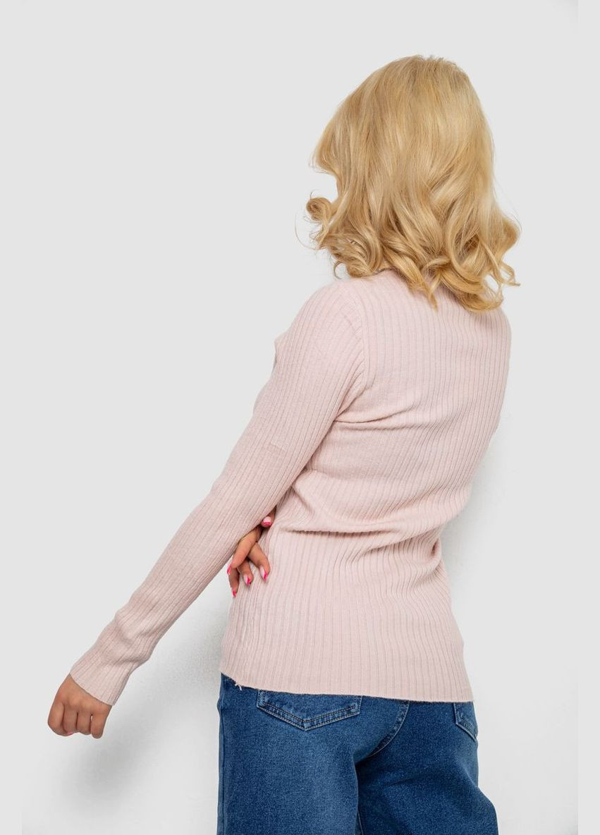 Светло-розовый демисезонный кофта женская однотонная Ager 244R2031