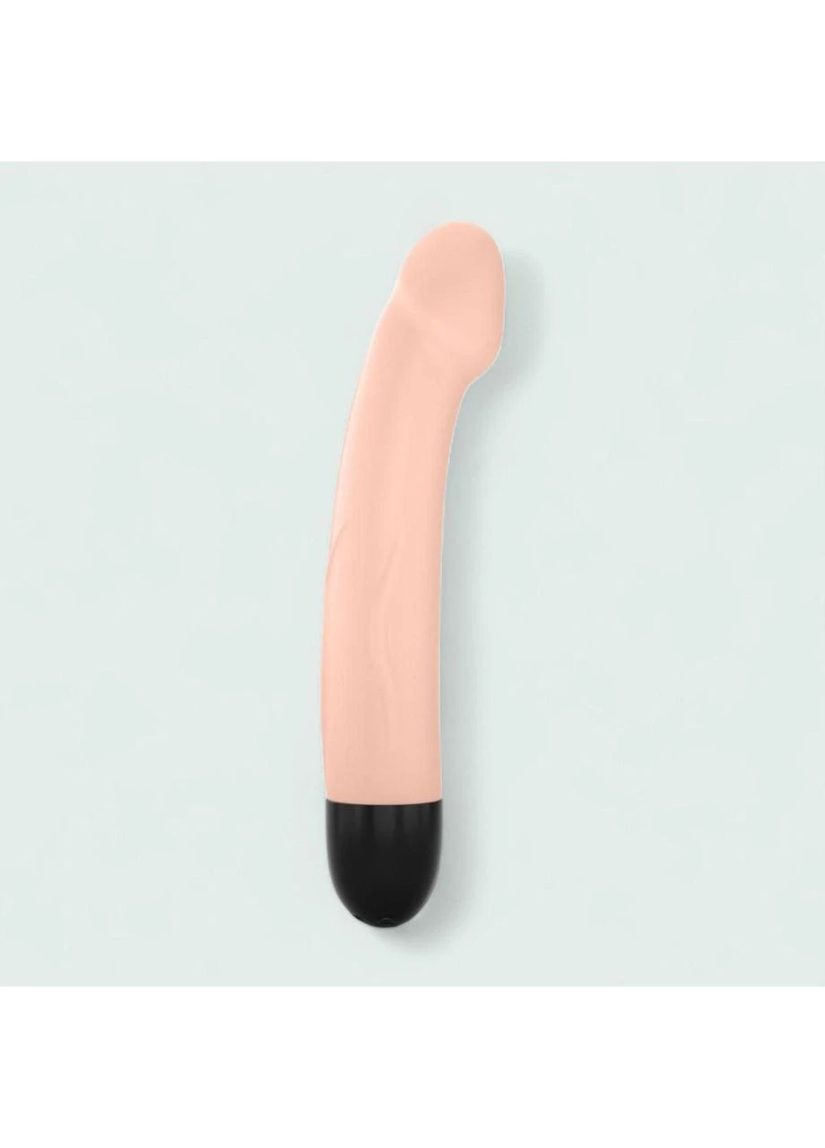 Вибратор для перезаряжаемой точки G Real Vibration M Flesh (22*3.7см) Dorcel (315012037)