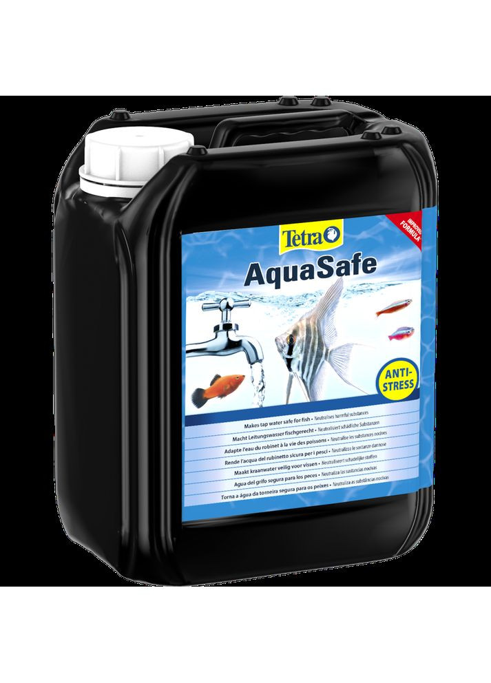 Средство Aqua Safe для приготовления воды в аквариуме, 5 л на 10000 л. Tetra (362702029)