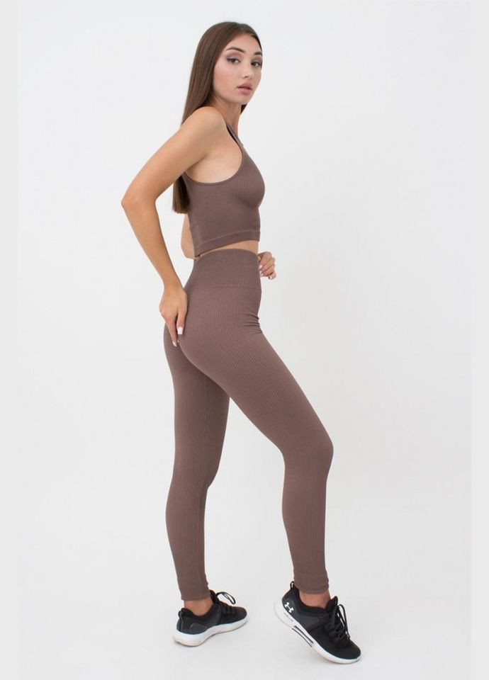 Легінси жіночі безшовні спортивні в рубчик Giulia LEGGINGS RIB (301384711)