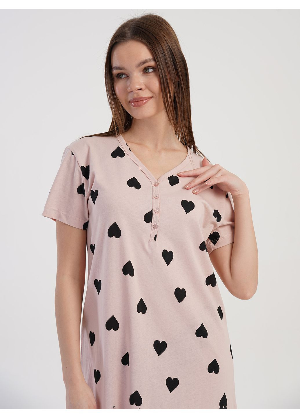 Женская ночная сорочка большого размера Vienetta (372791836)