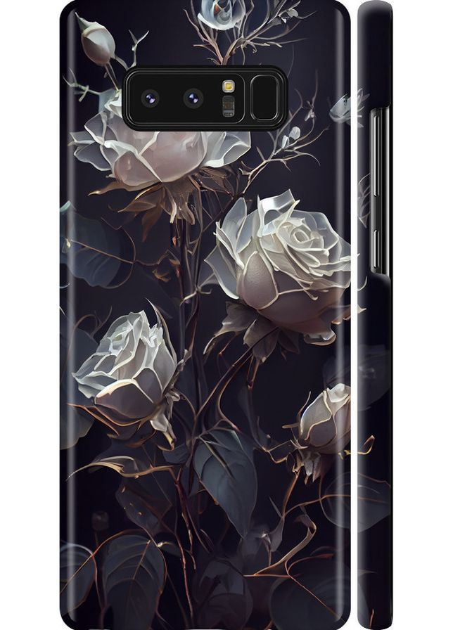 3D пластиковий матовий чохол 'Троянди 2' для Endorphone Samsung Galaxy Note 8 (258180293)