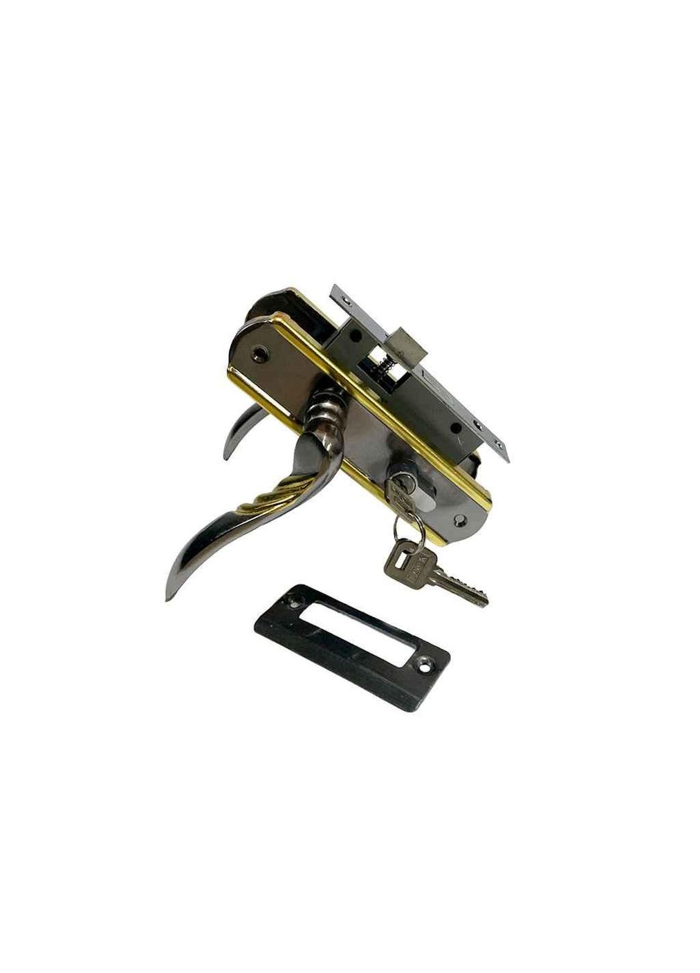 Замок врезный с цилиндром S 23 BNGP (PL28H33) Черное золото ТМ ФУРОР Фурор (305058858)