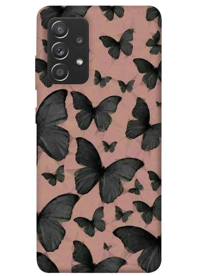 Чехол с принтом для Samsung Galaxy A72 4G, Samsung Galaxy A72 5G / для самсунг галакси А72 Бабочки No Brand (339873815)