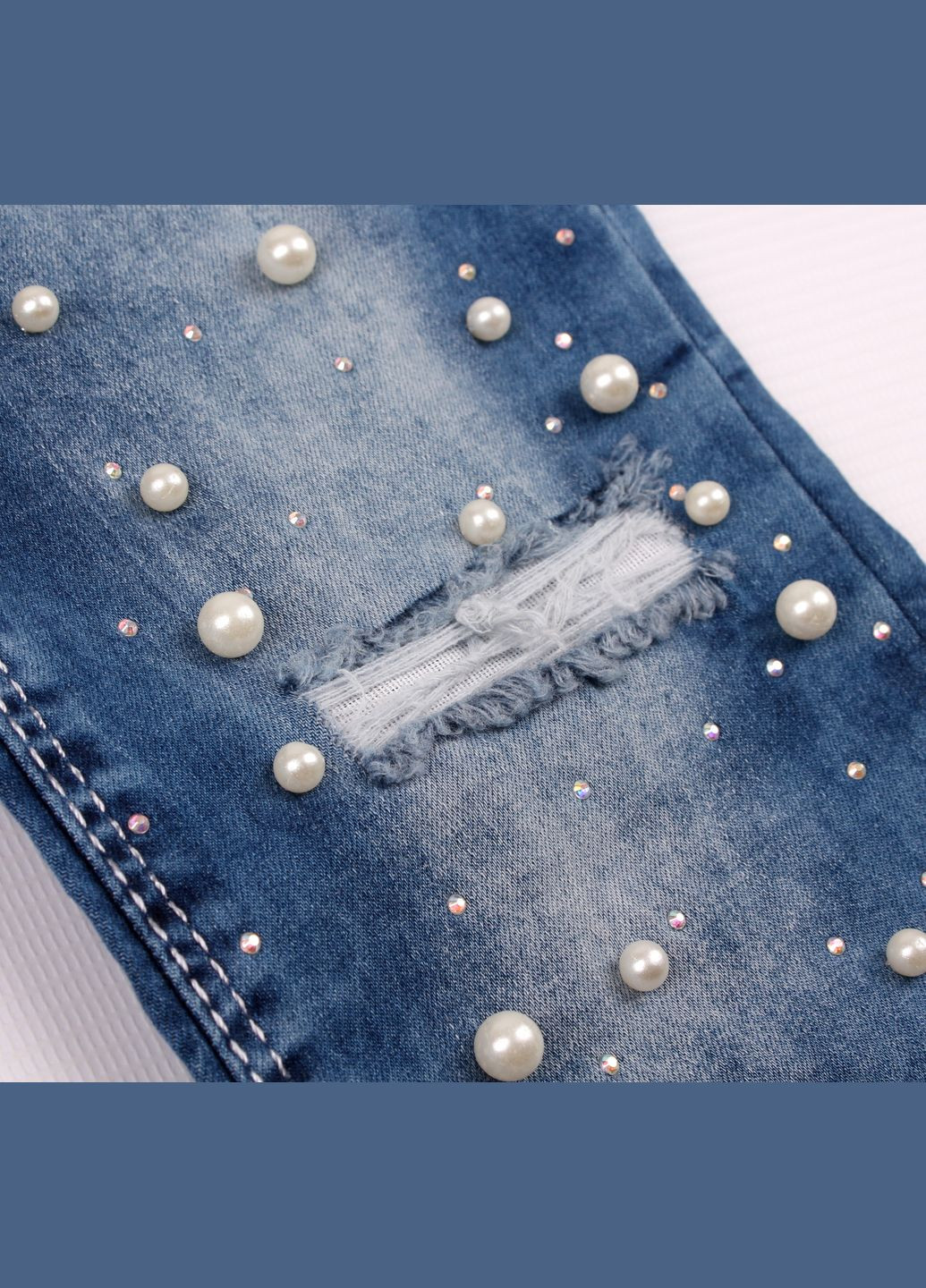 Голубые демисезонные брюки Breeze