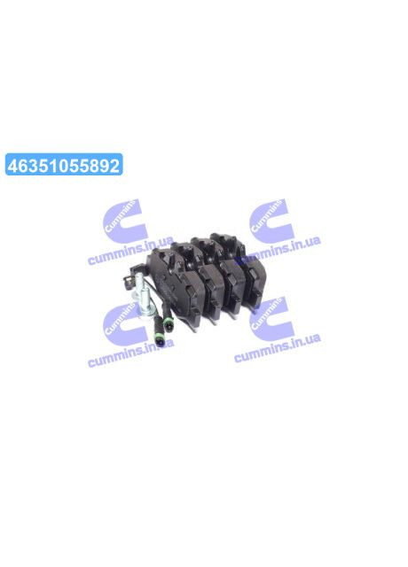 Колодка торм. диск. MB VIANO (W639), VITO (W639) задн. (пр-во ) 05P1246 LPR (364834539)