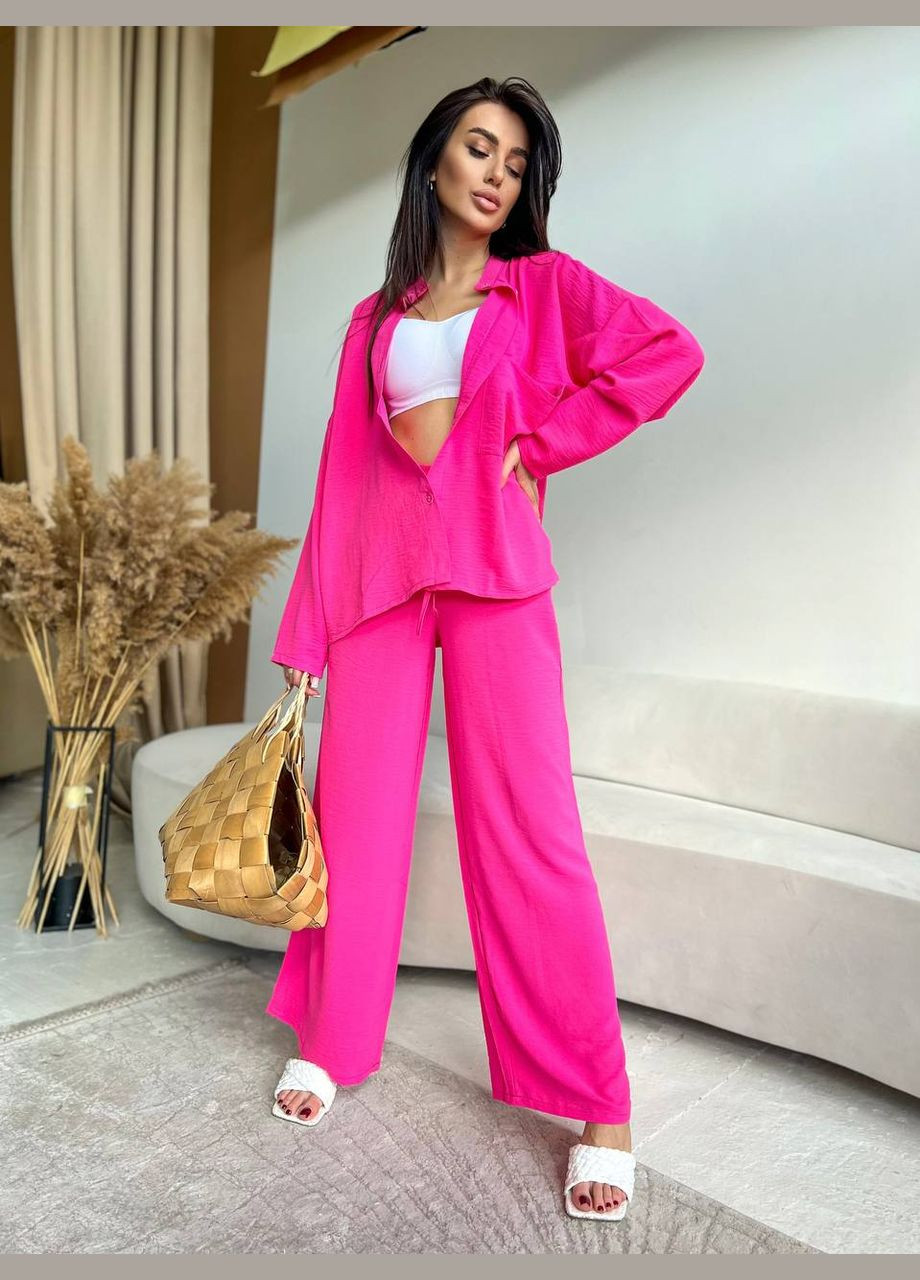 Костюм жіночий з сорочкою та штанами Adelante (335813506)