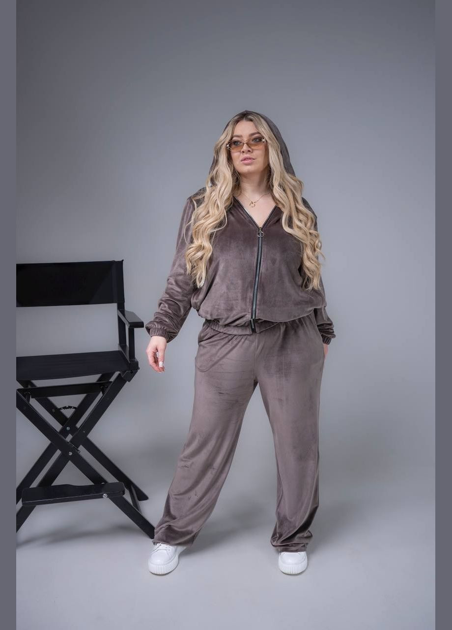 Жіночий велюровий костюм палацо Idiali (322147554)