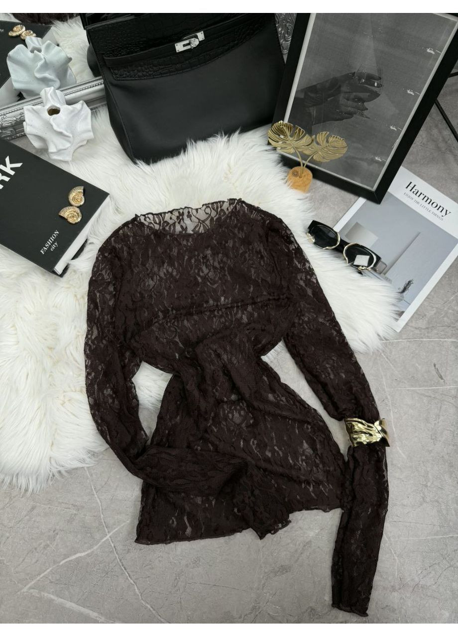 Лонгслив женский гипюровый Style Point (370603730)