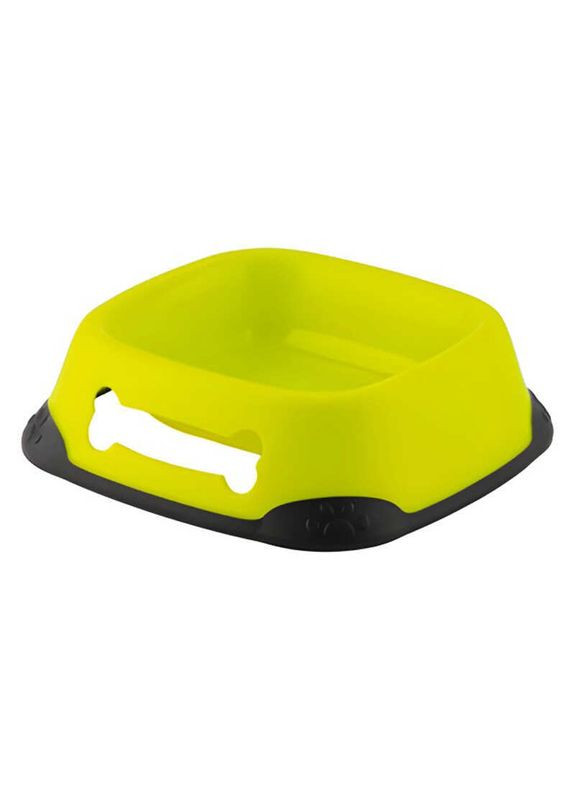 Миска пластикова з нековзкою основою для котів та собак 300 мл (0250015936782) Nunbell (347067531)