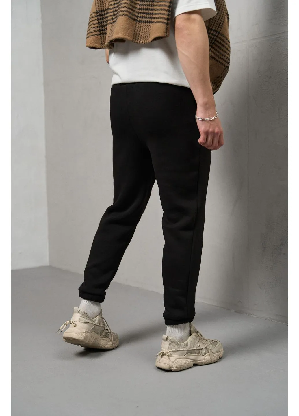 Брюки мужские из трехнитки "Fleece" Intruder черные # - (395671090)