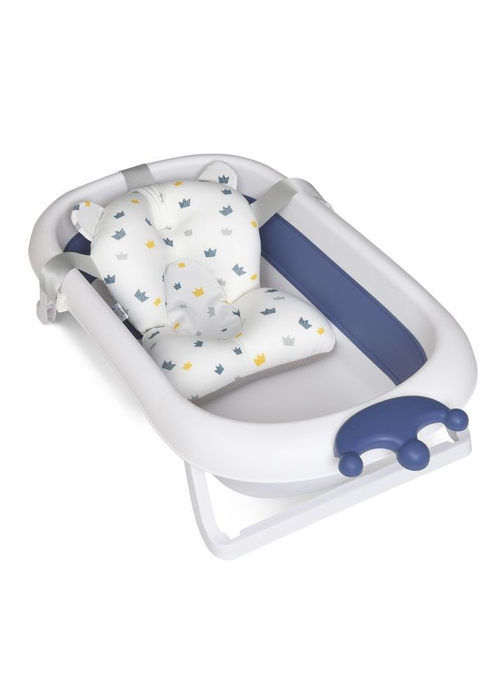 Ванночка детская, с вкладышем, силикон, складная, 84-50-23см El Camino (368559567)