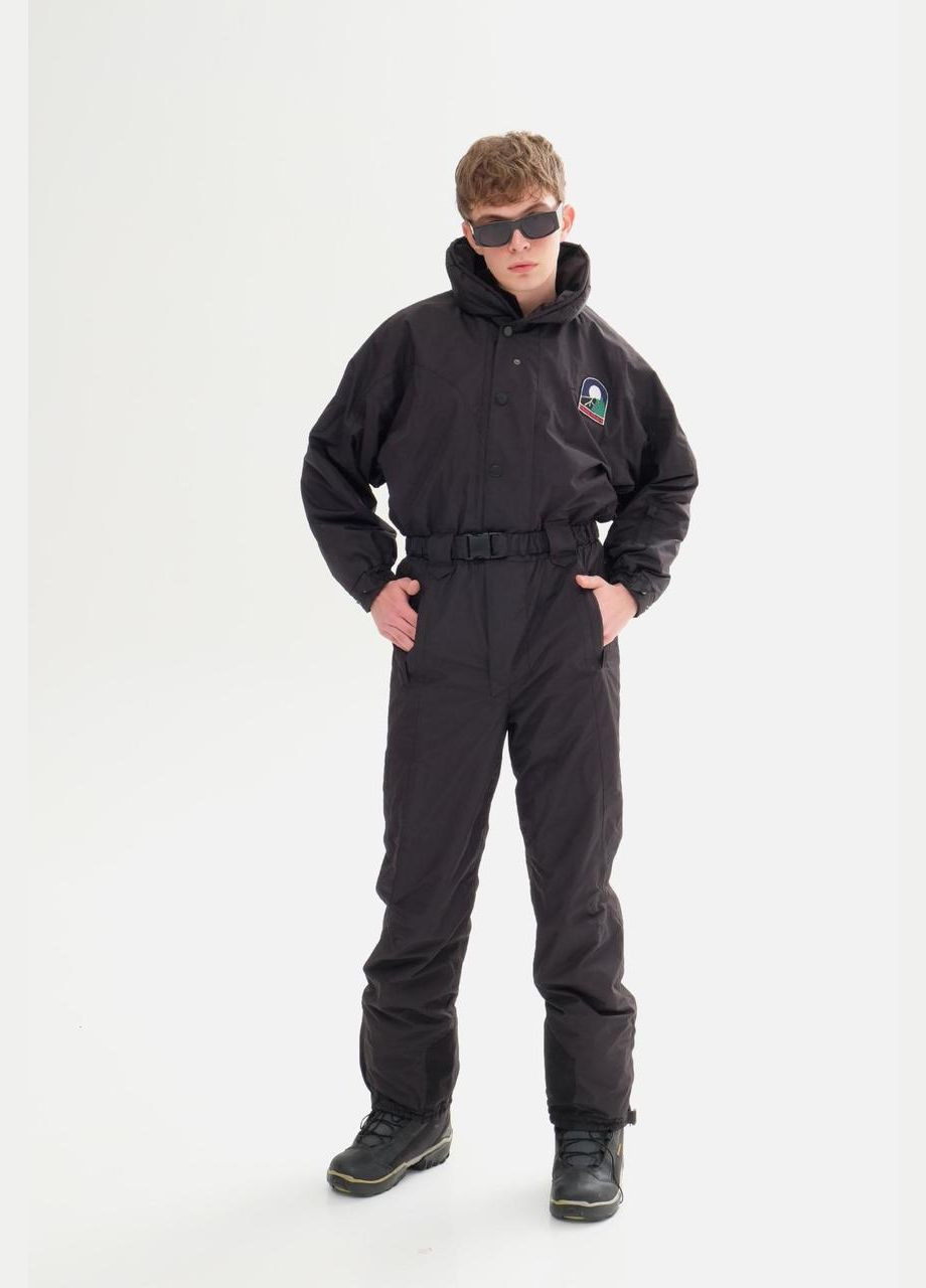 Комбінезон зимовий BukaStars лижний чоловічий чорний YKK (341322498)