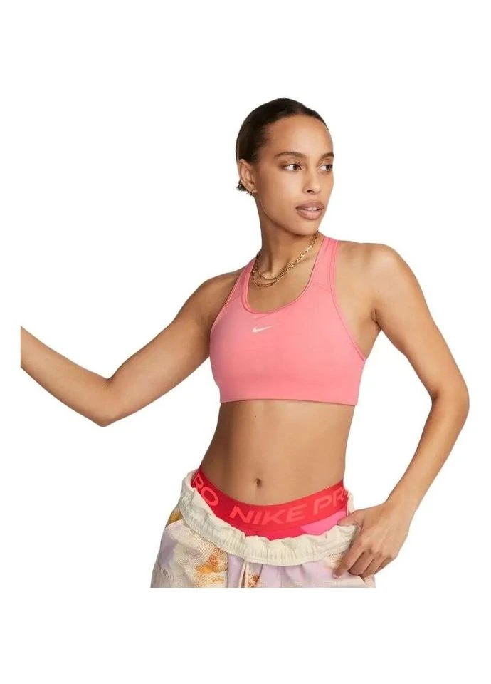 Топ жіночий SWOOSH BRA PAD кораловий BV3636-612 Nike (397846834)