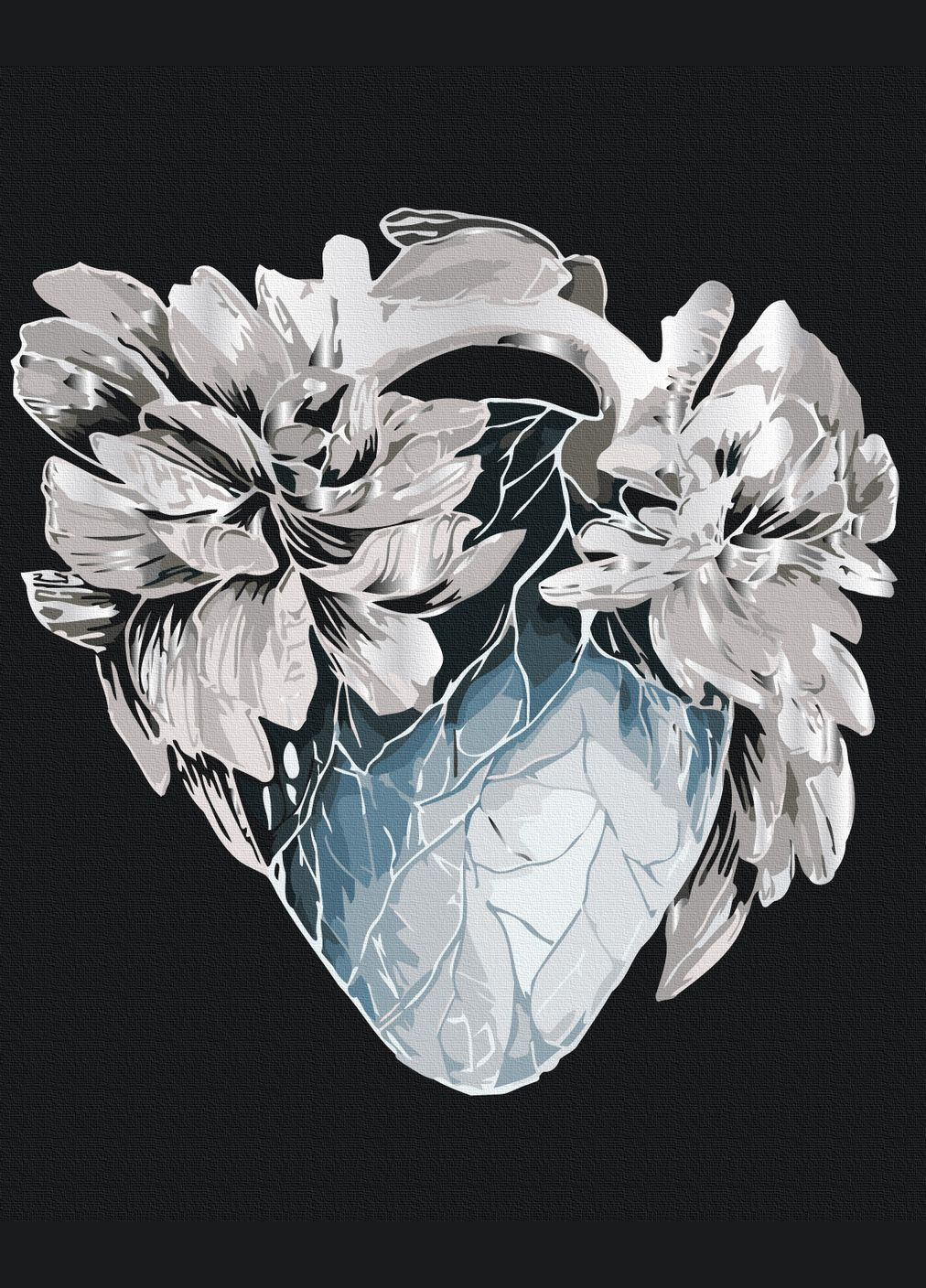 Картина за номерами "Крижана з любовʼю © Юлія Ангелюк" 40х50 см Brushme (366072407)