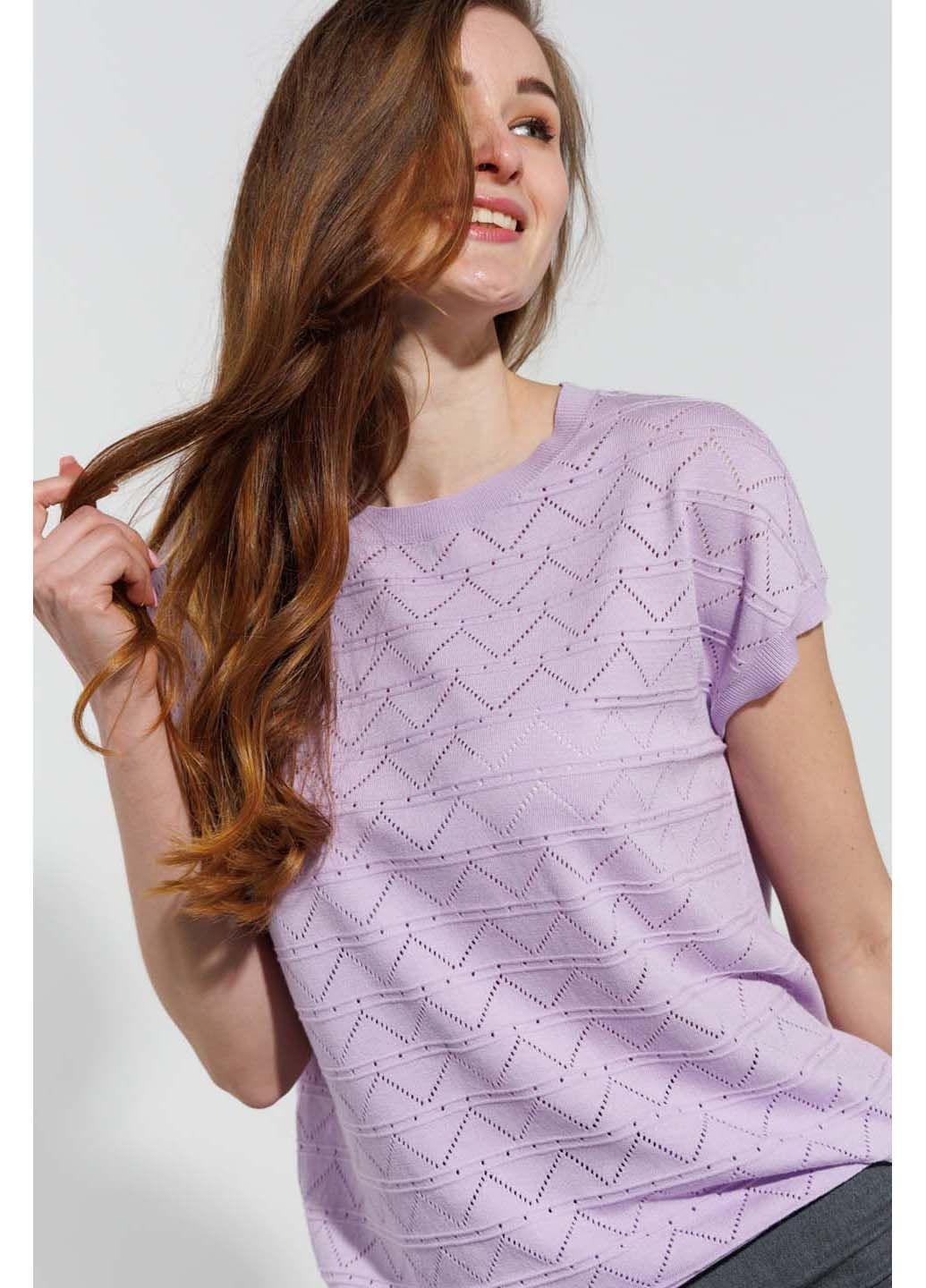 Фиолетовая демисезон футболка Accorddream