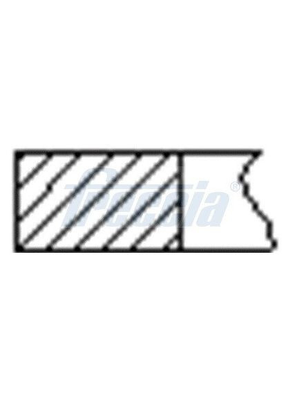 Кільця поршневі Freccia (368532252)