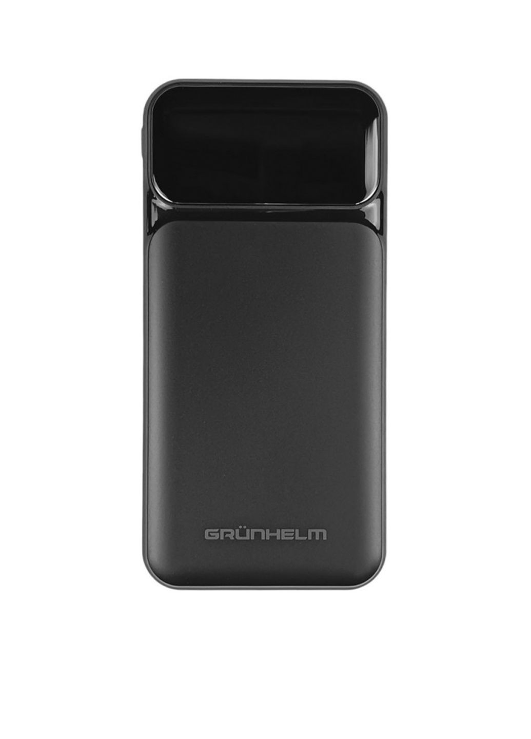 Power Bank - Портативна батарея 10.000 mAh колір чорний ЦБ-00267678 Grunhelm (314800336)