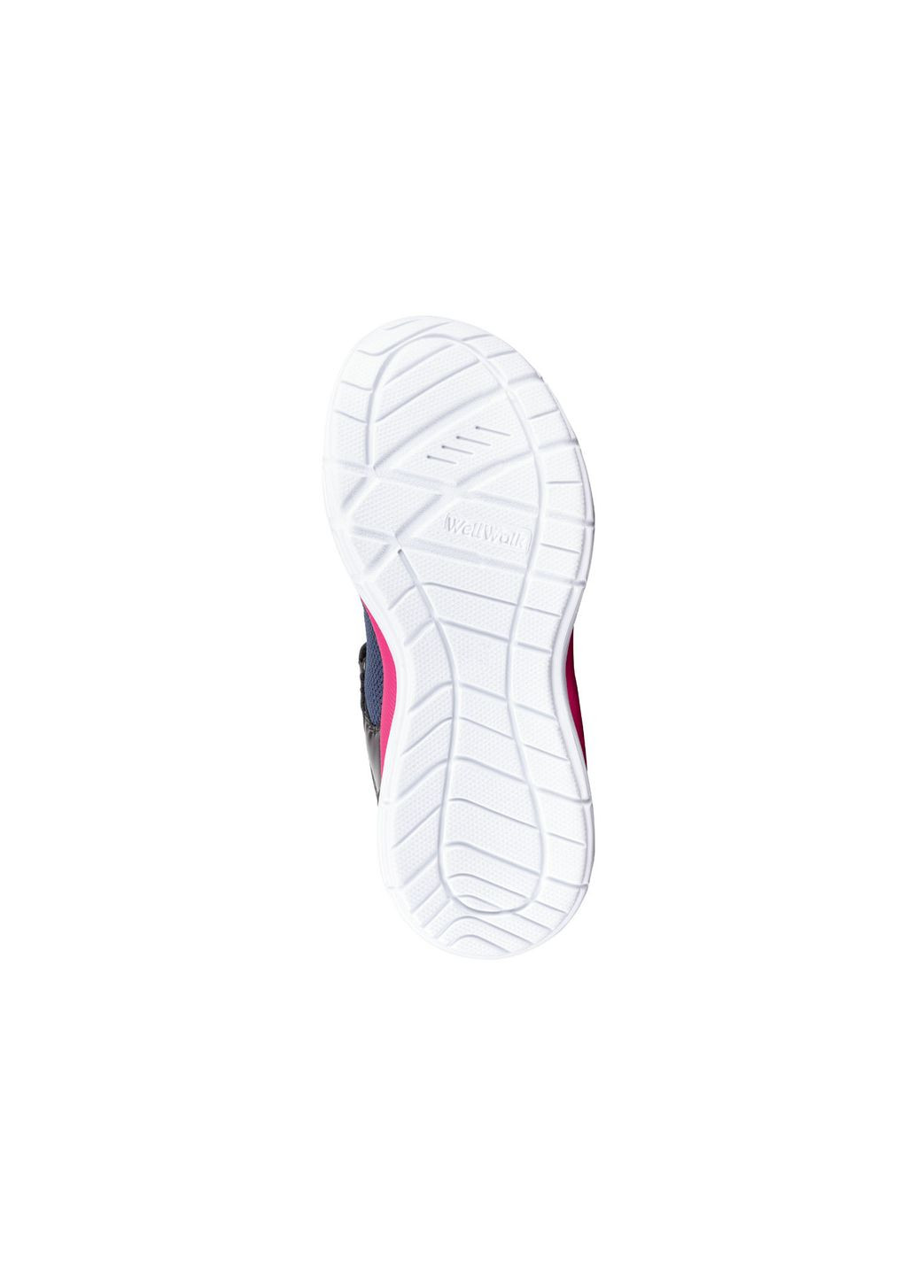 Розовые демисезонные кроссовки на липучках для девочки memory walk 381706 Well Walk