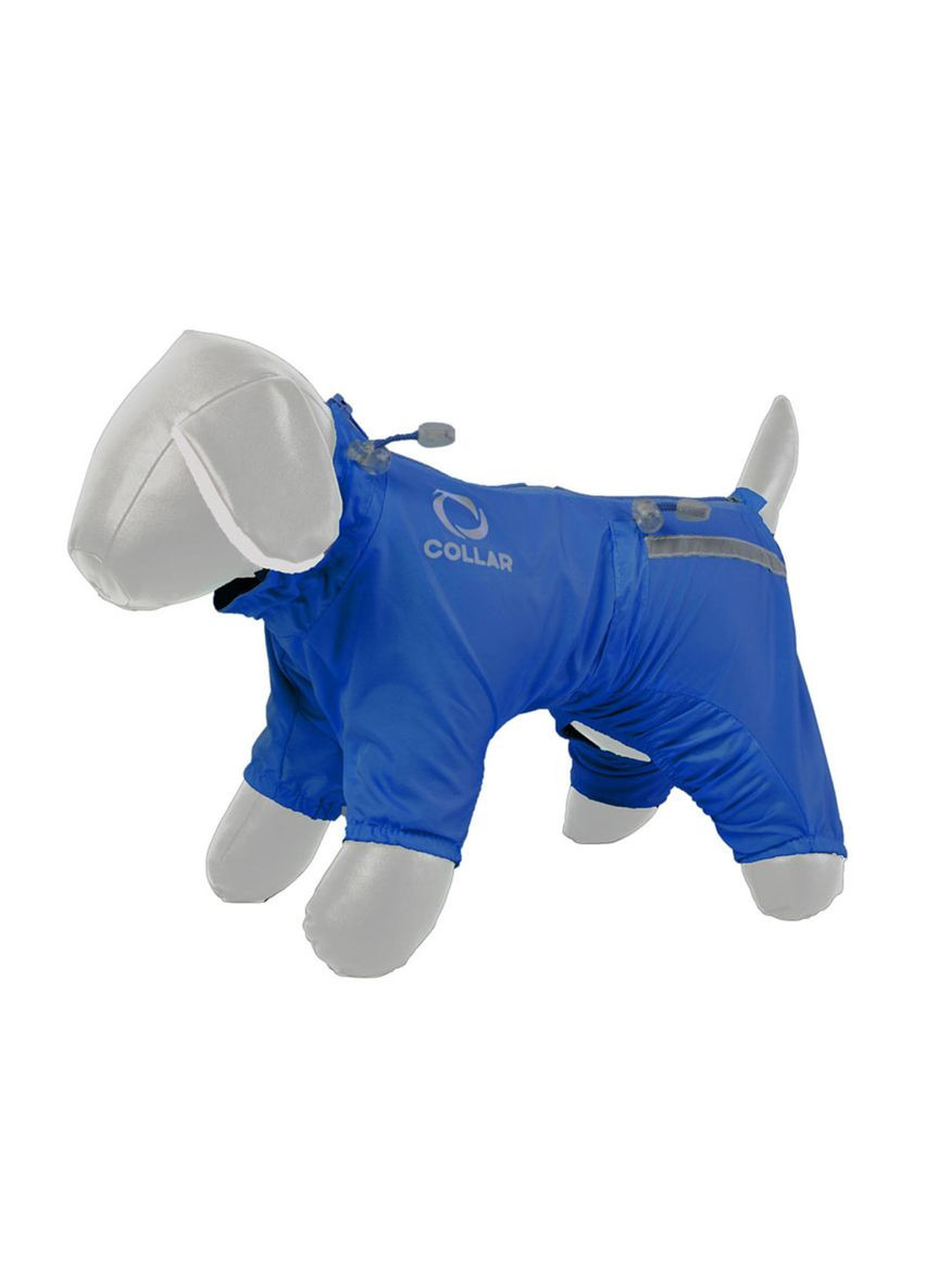 Комбинезон для собак Демисезонный М 35 миттельшнауцер французский бульдог Синий Collar (279569428)