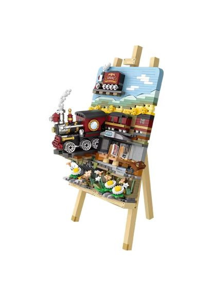 Конструктор Весенний поезд (1296) Loz Весняний поїзд (366517497)