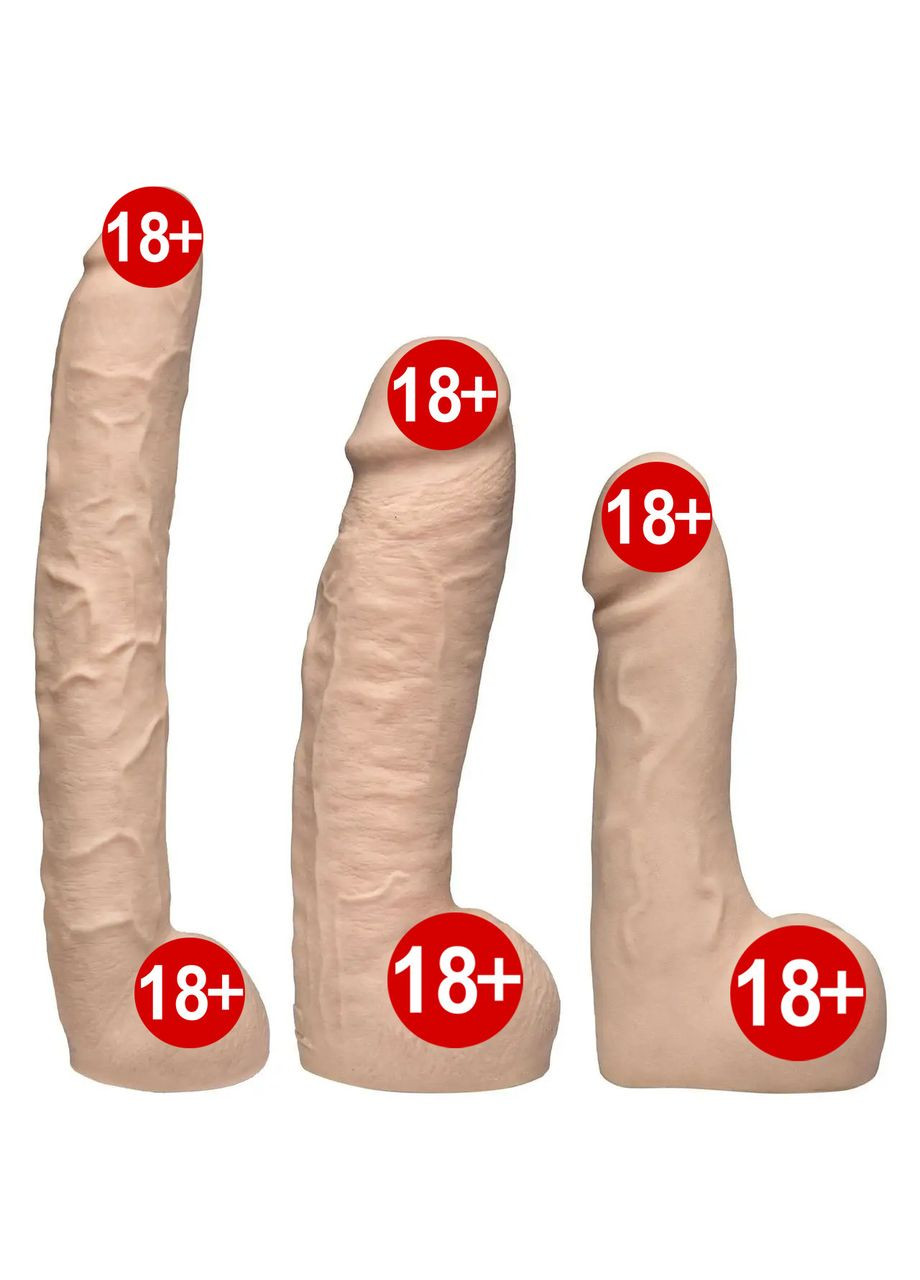 Набір для страпону Doc Johnson Vac-U-Lock Dual Density Extreme Set (м'ята упаковка) No Brand (303884951)