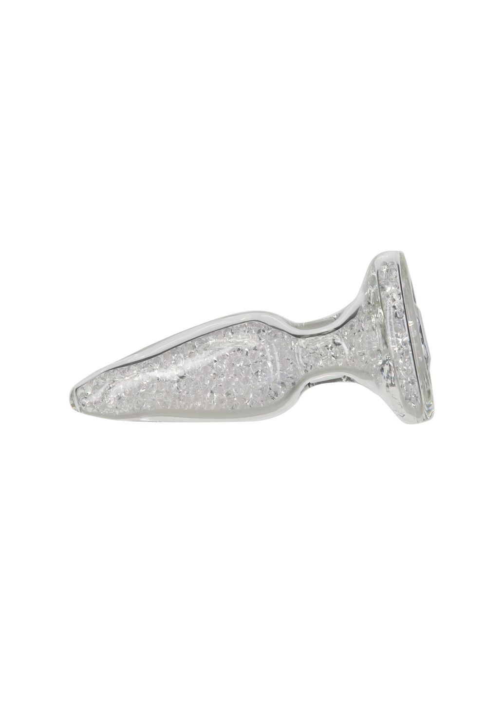 Скляна анальна пробка Fancy Luxurious Glass Anal Plug, ⌀3,1см, віброкуля в подарунок - CherryLove Pillow Talk (339867436)